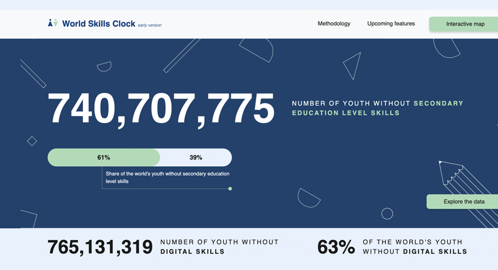 The World Skills Clock: A new real-time data and advocacy tool for SDG 4